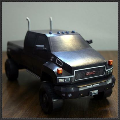 Ironhide-Autobot-Vehicle-Mode-Paper-Model