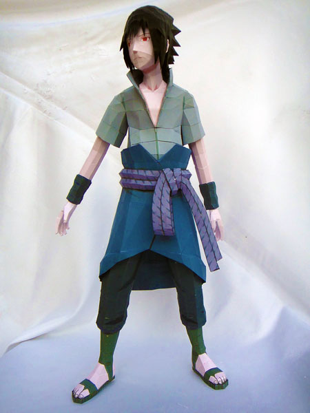 naruto+sasuke+paper+model
