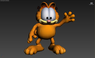 Garfield Papercraft