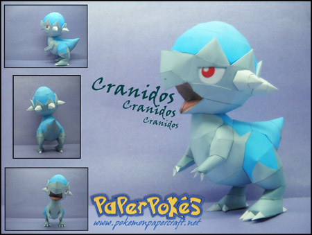 pokemon+cranidos+papercraft