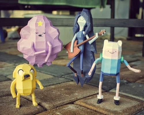Papercraft-Adventure-Time-Characters