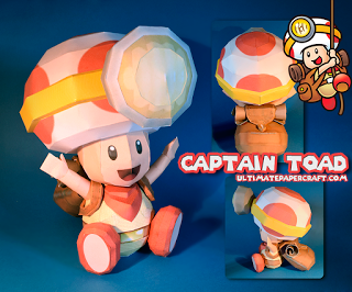 Captain Toad Papercraft