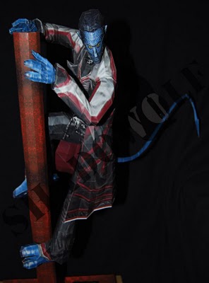 x-men nightcrawler papercraft