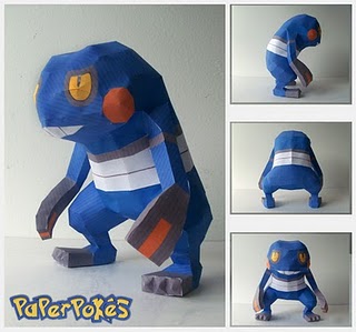 Croagrunk papercraft