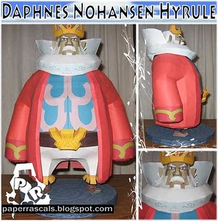 Daphnes Nohansen Hyrule papercraft