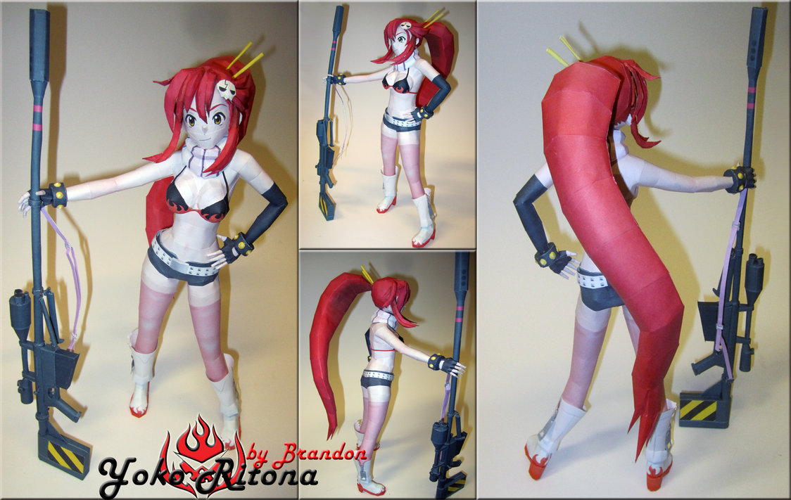 yoko ritona papercraft