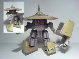 megaman gorubeshu papercraft