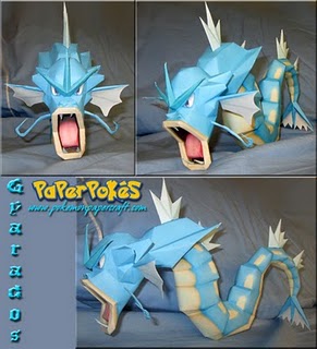 gyarados papercraft