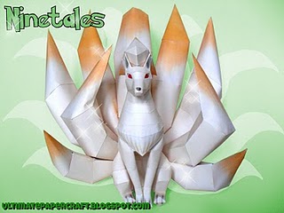 ninetails papercraft