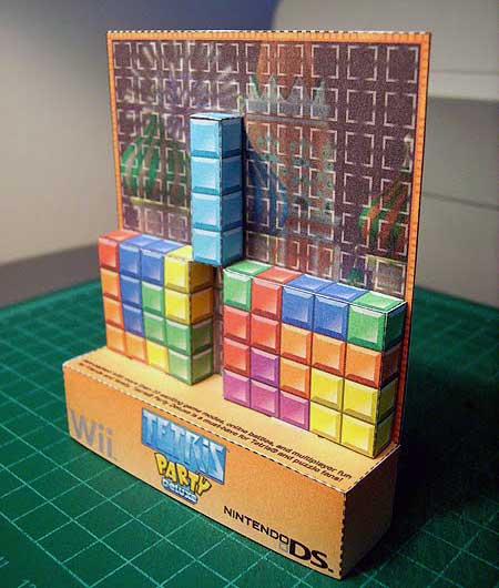 Diorama Tetris