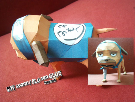 pakkun papercraft