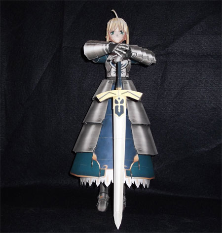 saber papercraft