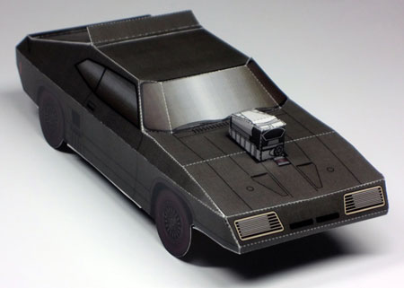 mad max interceptor papercraft