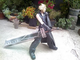cloud strife ac papercraft