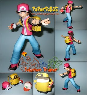 pokemon papercraft