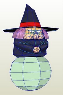 uranai baba papercraft