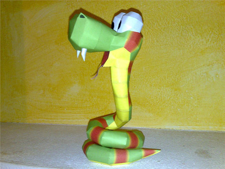 rattly+the+snake+papercraft