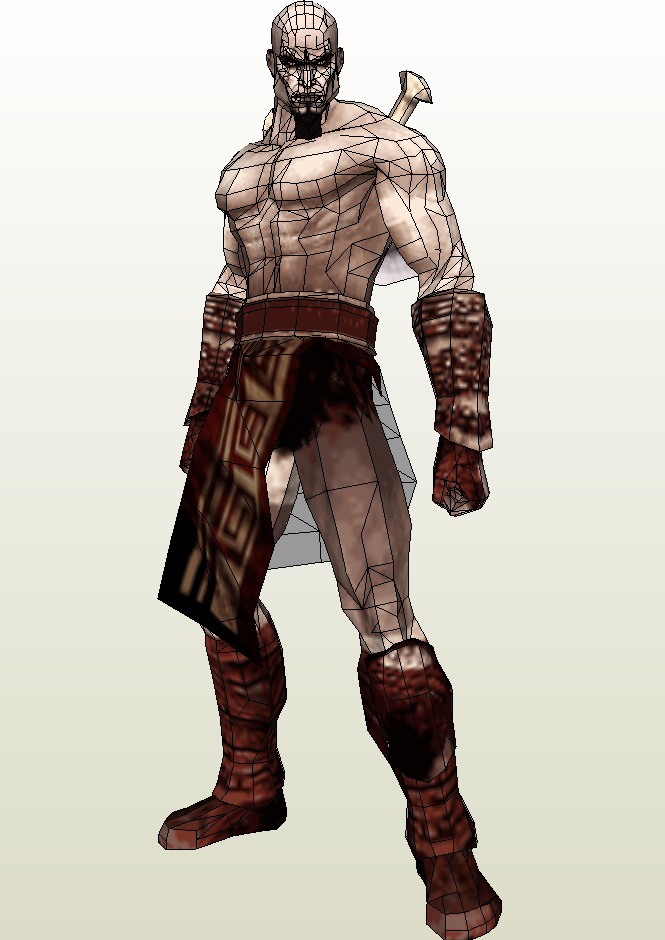 Kratos Papercraft