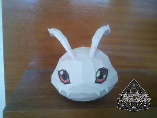 Digimon Koromon Papercraft