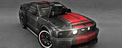 Death Race Papercraft - Ford Mustang GT