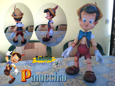 Disney Pinocchio Papercraft