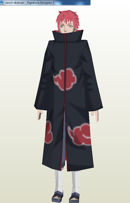 Naruto - Sasori Papercraft