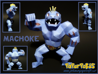 machoke papercraft