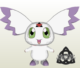 Digimon Calumon Papercraft
