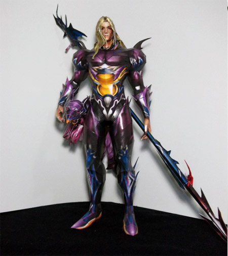 dissidia+012+kain+highwind+papercraft