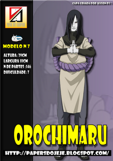 Naruto - Orochimaru Papercraft