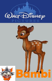 Bambi Papercraft