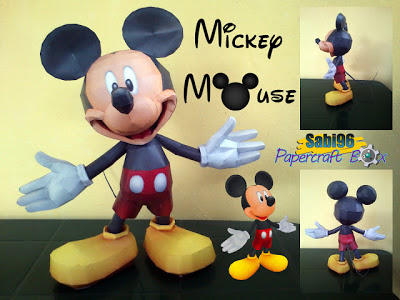 Disney - Mickey Mouse Papercraft