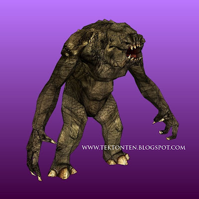 Star Wars Rancor Papercraft