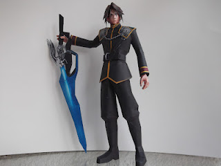 dissidia squall leonhart papercraft 2