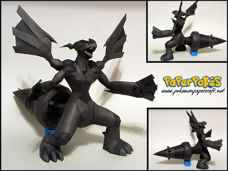 pokemon+zekrom+papercraft