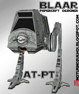 star wars at-pt papercraft