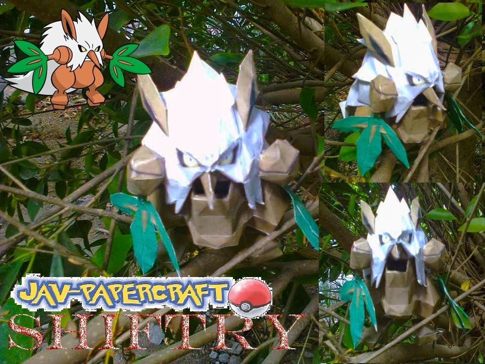 Pokemon Shiftry Papercraft