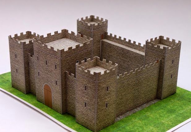 Medieval-Castle-Papercraft