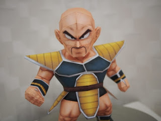 Dragon Ball - Chibi Nappa Papercraft