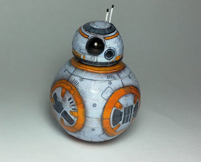Star Wars VII BB-8 Droid Papercraft