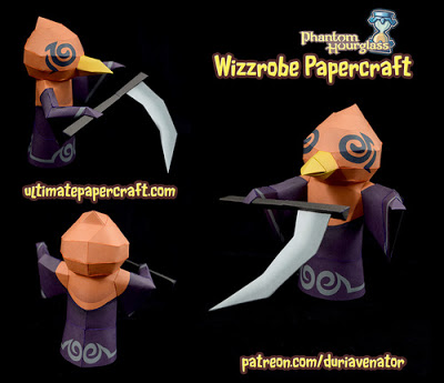 Phantom Hourglass Wizzrobe Papercraft