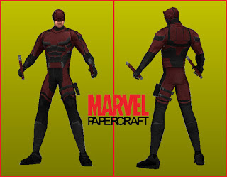 Marvel Daredevil Papercraft