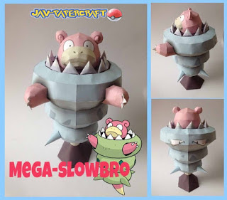 pokemon-mega-slowbro-papercraft