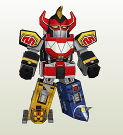  Megazord  Papercraft 