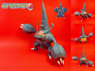 pokemon-mega-heracross-papercraft