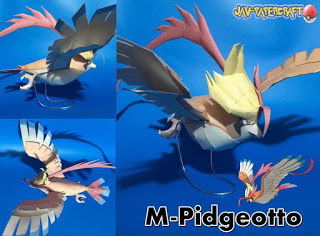 pokemon-mega-pidgeot-papercraft