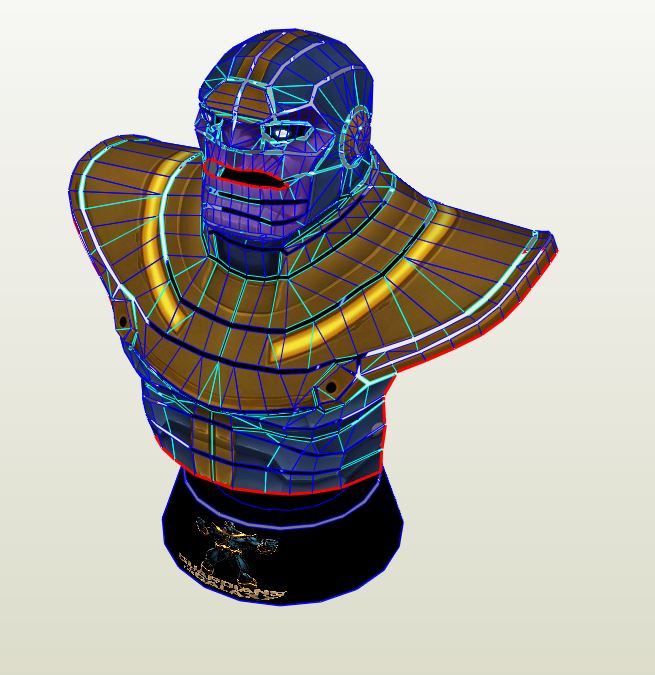 Thanos papercraft