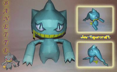 Banette papercraft