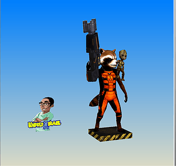 Rocket y Baby Groot