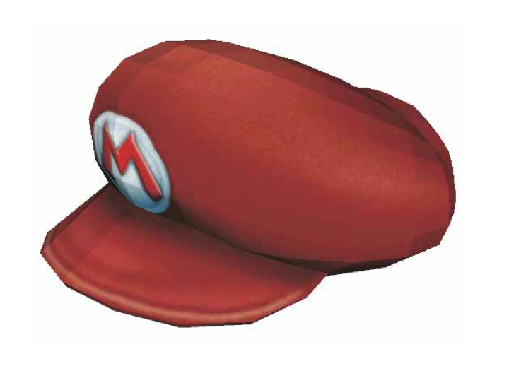 Gorro mario bros papercraft